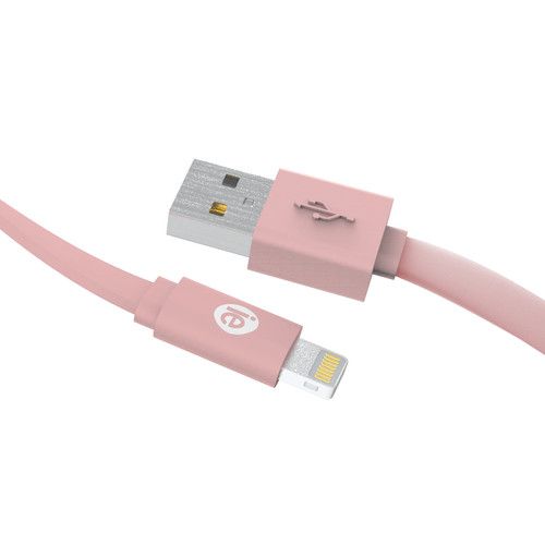 Digipower 4ft USB Charge and Sync Apple Lightning Cable - ROSE GOLD