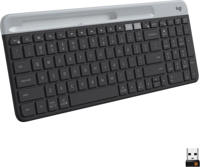 Logitech K585 Keyboard. Wireless Connectivity - English - Graphite - ONLINE ONLY