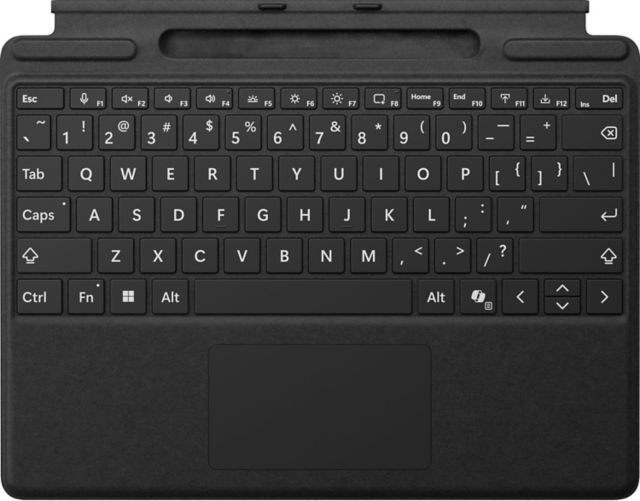 Surface Pro 10/11 Copilot Flex Keyboard (Type Cover) Bold Keyset with Charging/Storage for Slim Pen (V2) - ONLINE ONLY