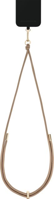 Ideal of Sweden Universal Cord Phone Strap, Beige - ONLINE ONLY
