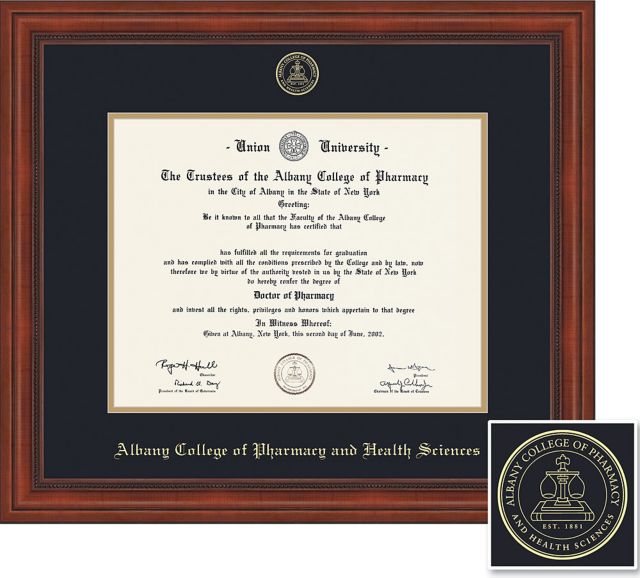 Albany College of Pharmacy 11x14 Diploma Frame