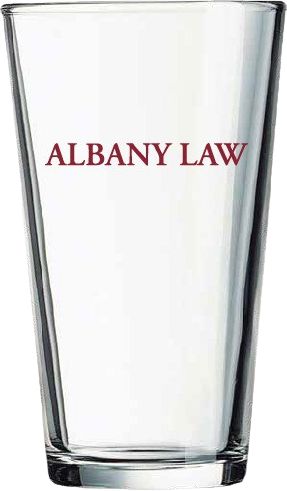 Albany Law School 16 oz. Glass